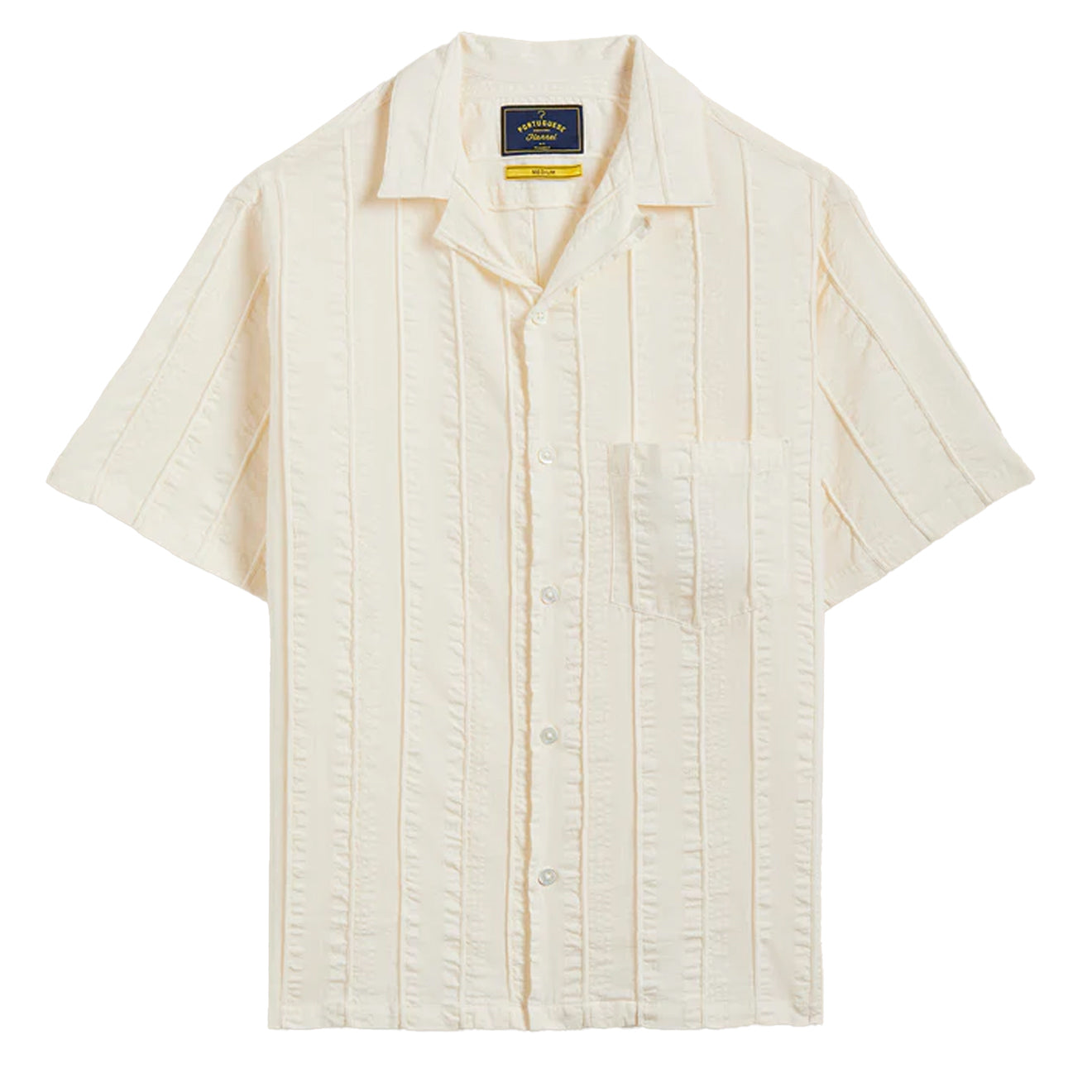 Portuguese Flannel Punta S/S shirt White