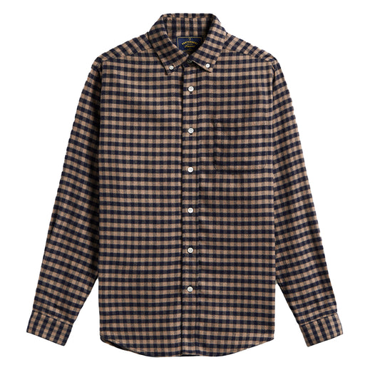Portuguese Flannel Roca Shirt Blue - The Sporting Lodge