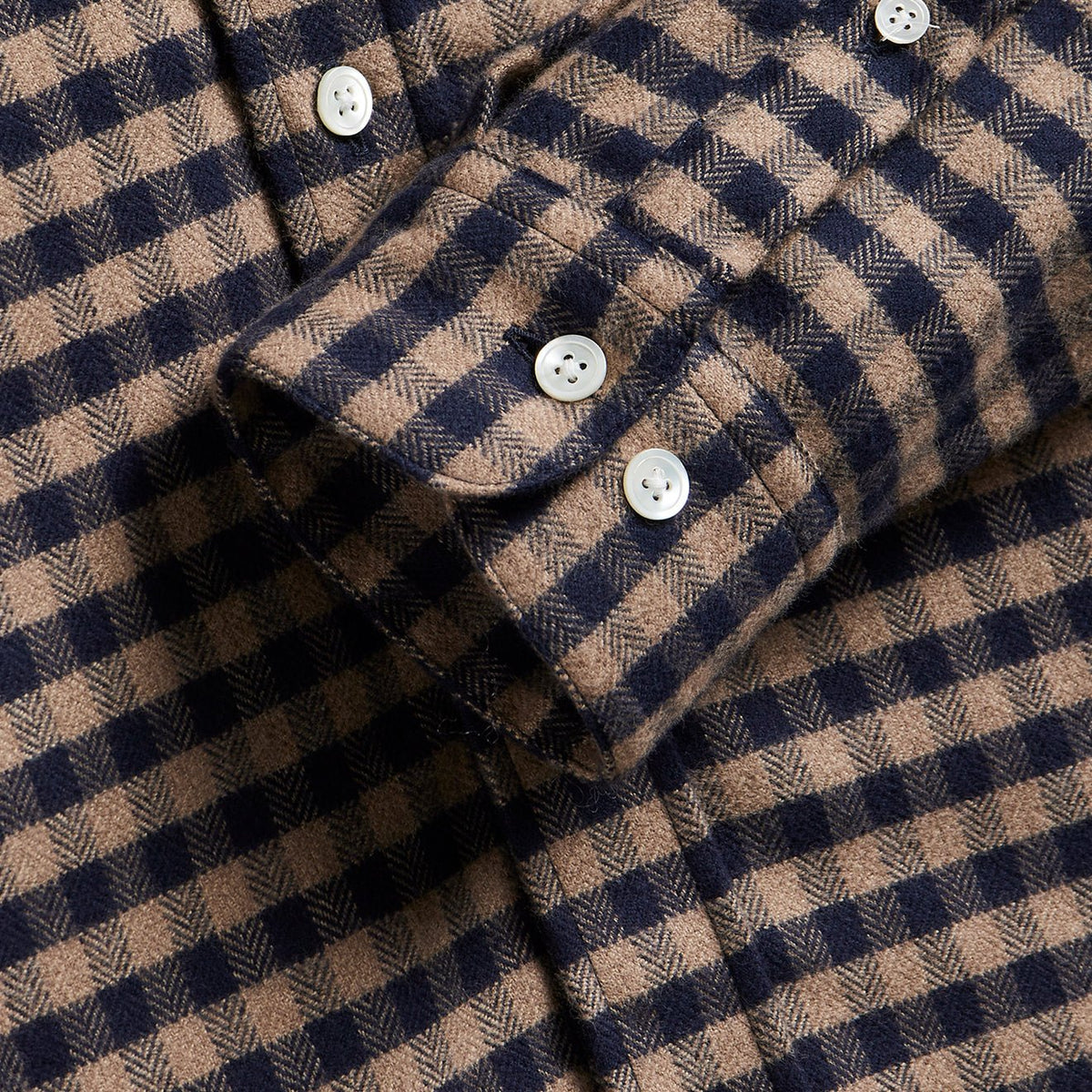 Portuguese Flannel Roca Shirt Blue - The Sporting Lodge