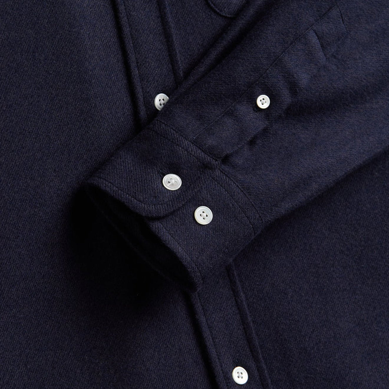 Portuguese Flannel Teca 2.0 Button Down Shirt Navy - The Sporting Lodge