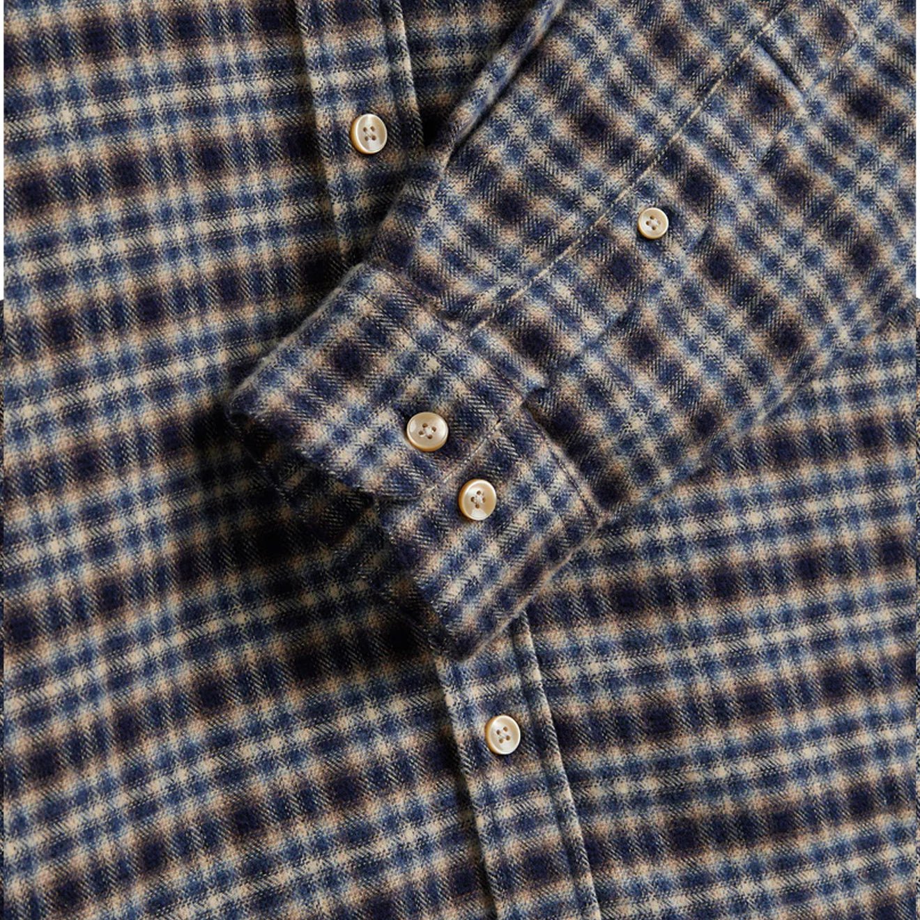 Portuguese Flannel Vouga Button Down Shirt Blue - The Sporting Lodge