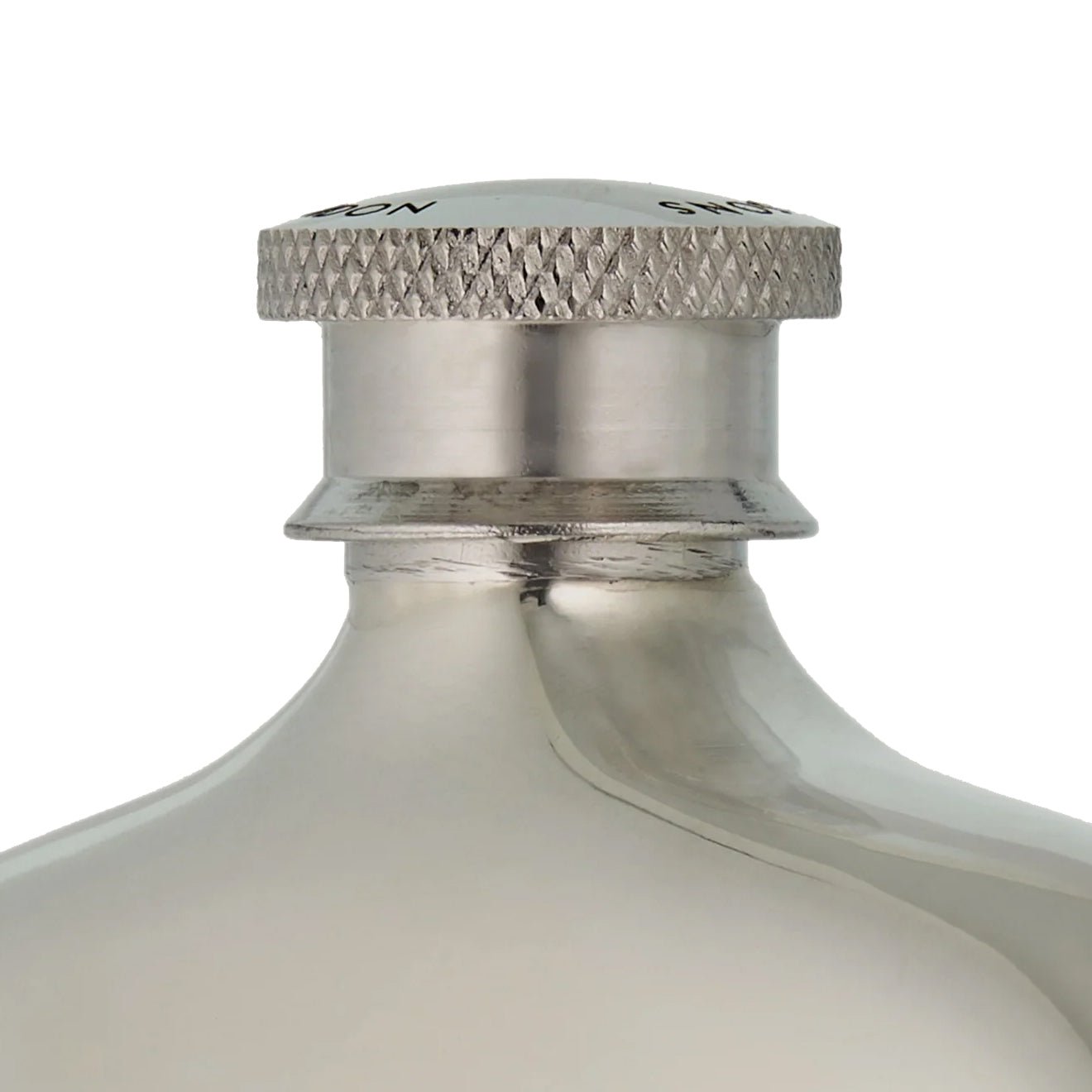 Purdey Small Pocket Flask Steel - The Sporting Lodge