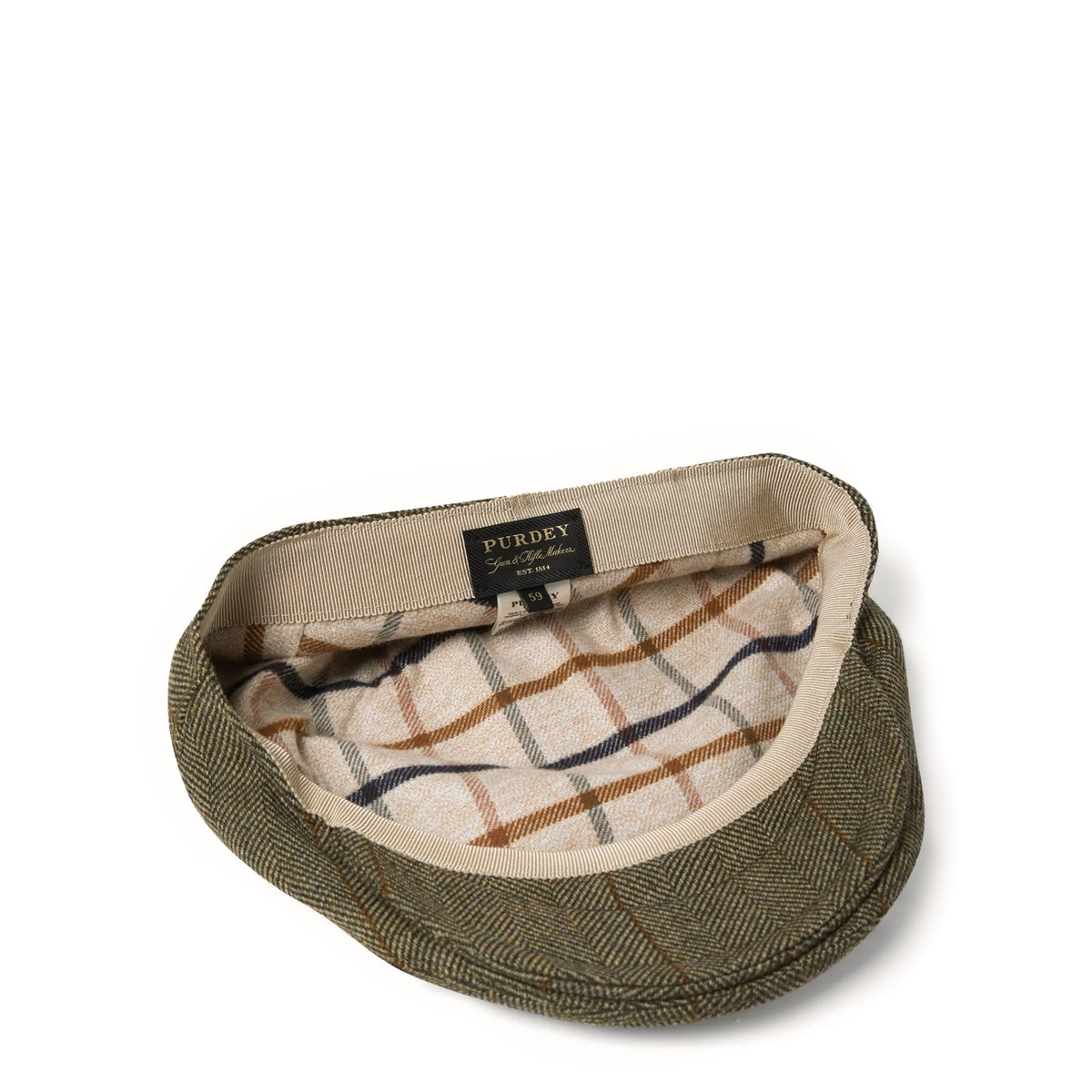 Purdey Litton Sporting Cap Cairn Tweed