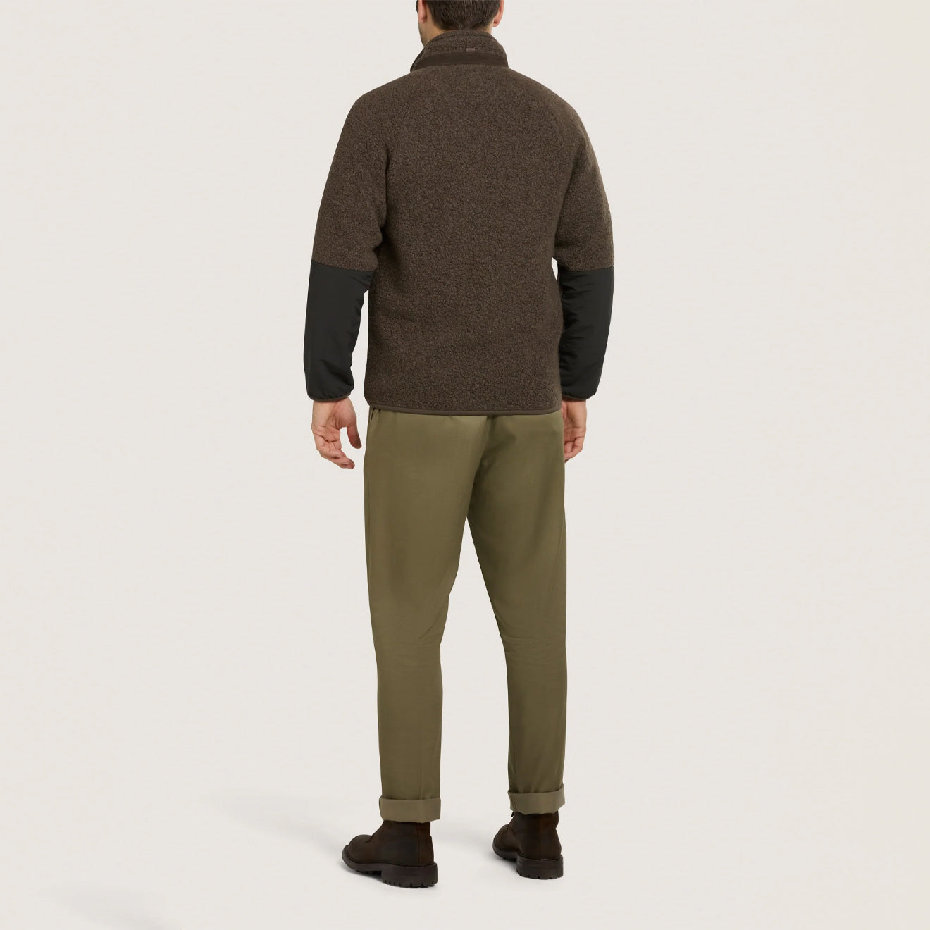 Purdey Merino Purdey Fleece Jacket Walnut - The Sporting Lodge