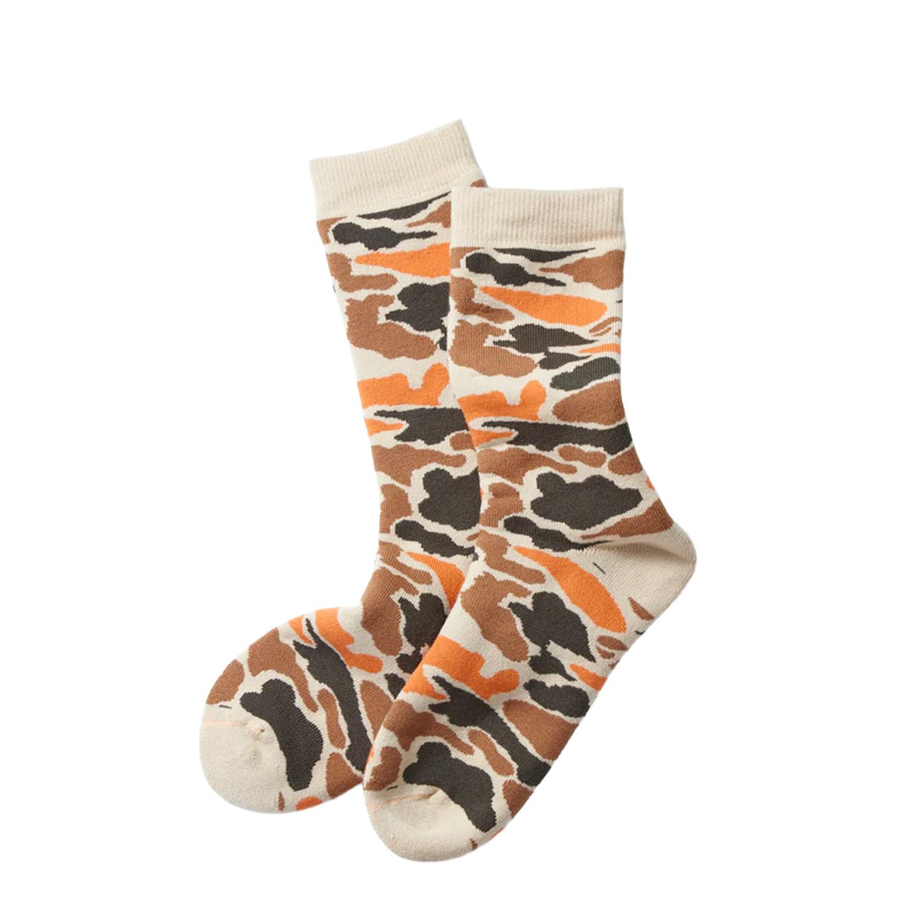 ROTOTO Duck Hunter Camo Socks Light Beige - The Sporting Lodge
