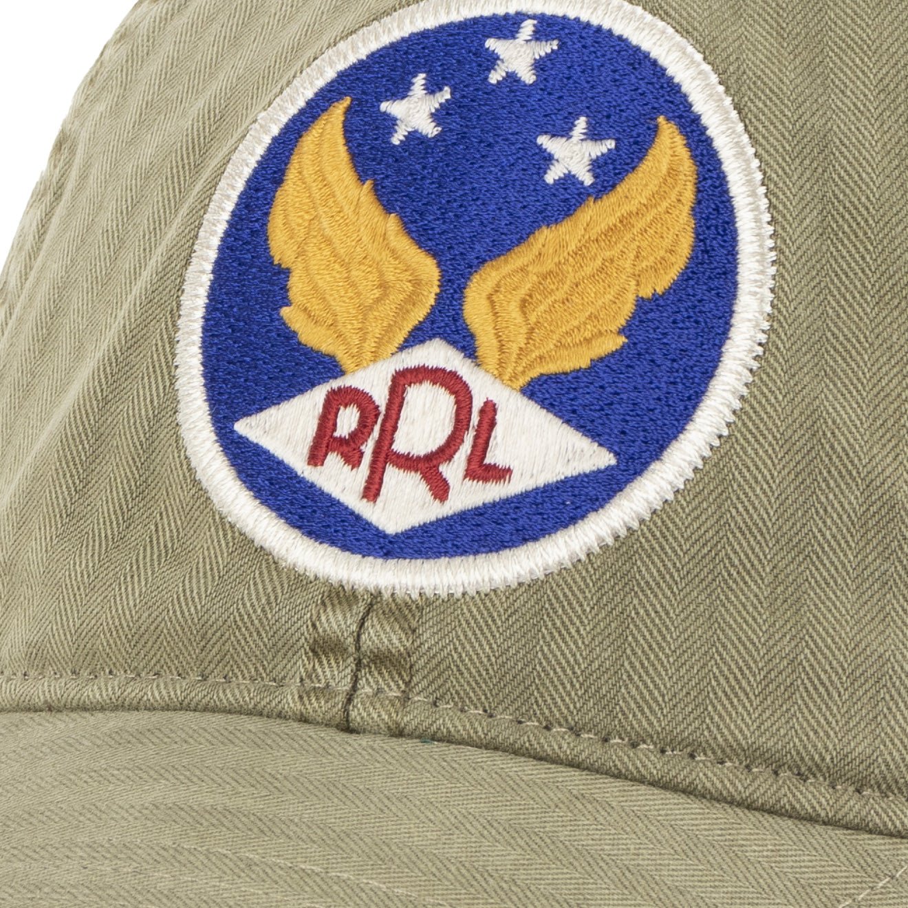 RRL by Ralph Lauren GD Ball Cap Brewster Green - The Sporting Lodge