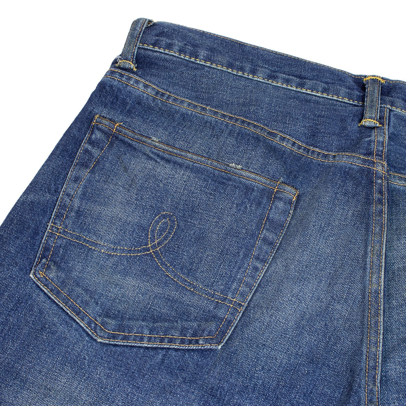 RRL by Ralph Lauren Vintage Selvedge 5 pocket Denim Blue - The Sporting Lodge