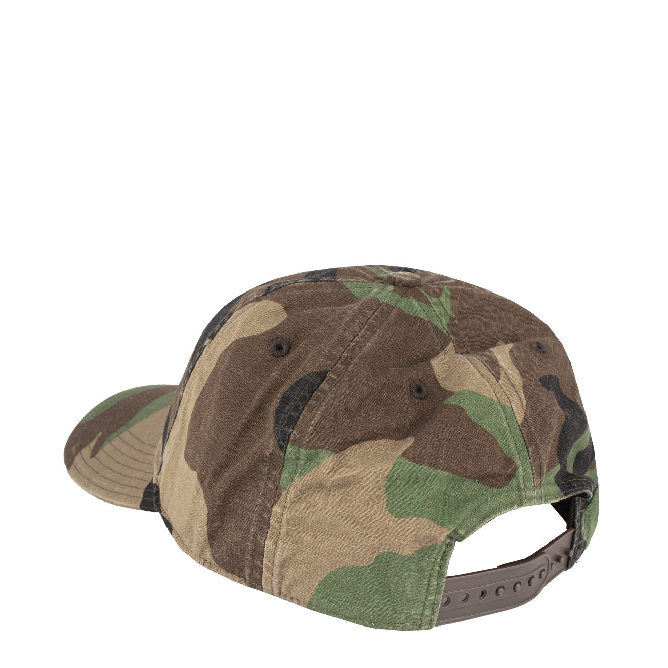 RRL by Ralph Lauren Winged Logo Camo Ball Cap Woodland Camo - The Sporting Lodge