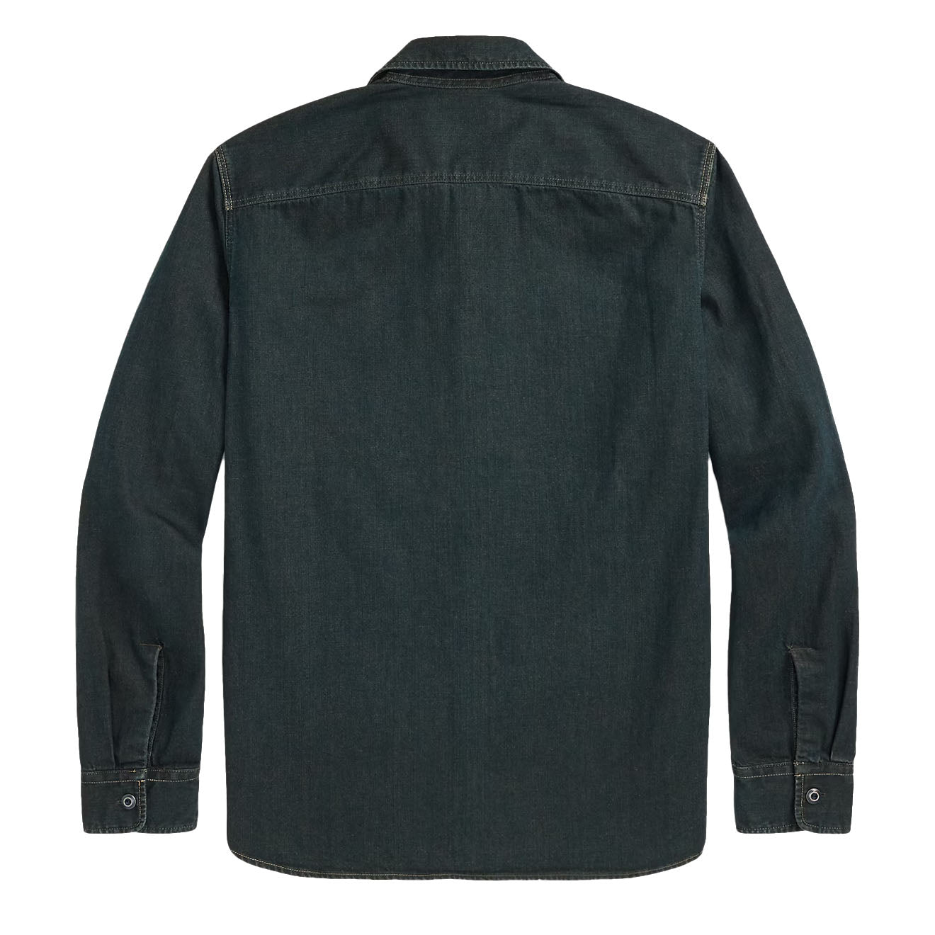 RRL By Ralph Lauren Butte Long Sleeve Sport Shirt Indigo Rinse - The Sporting Lodge