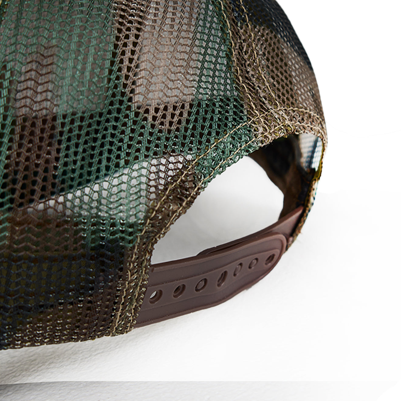 RRL By Ralph Lauren Camo Mesh Trucker Cap Woodland Camo