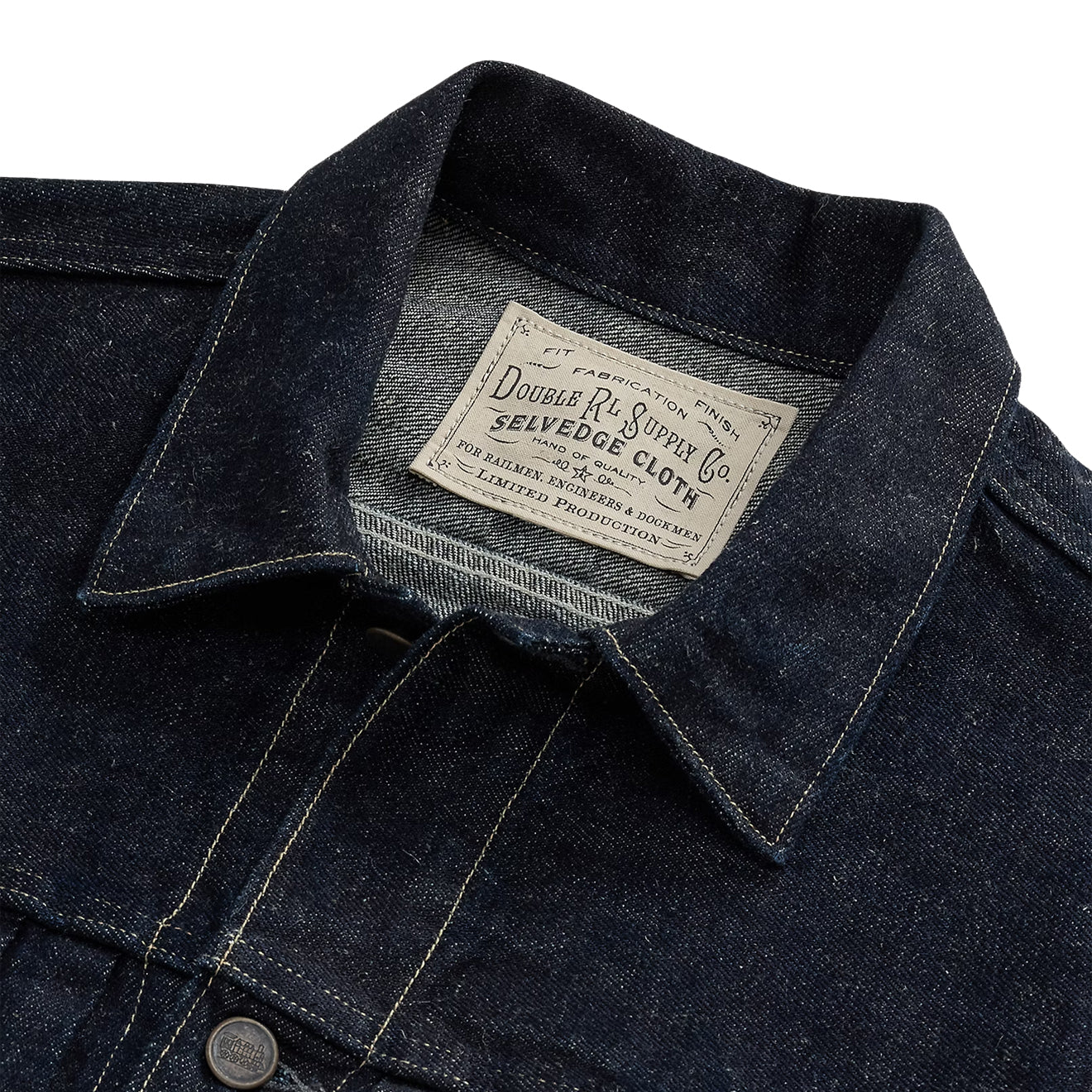 RRL By Ralph Lauren Dockman Unlined Trucker Jacket Rinse