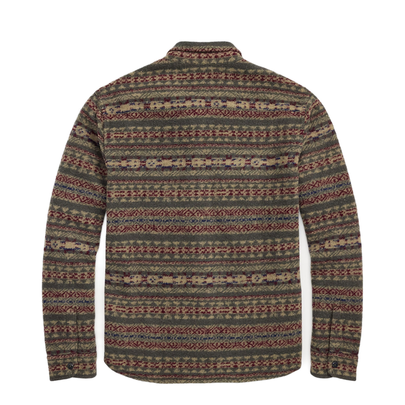 RRL By Ralph Lauren Fair Isle Wool-Blend Workshirt Red / Multi
