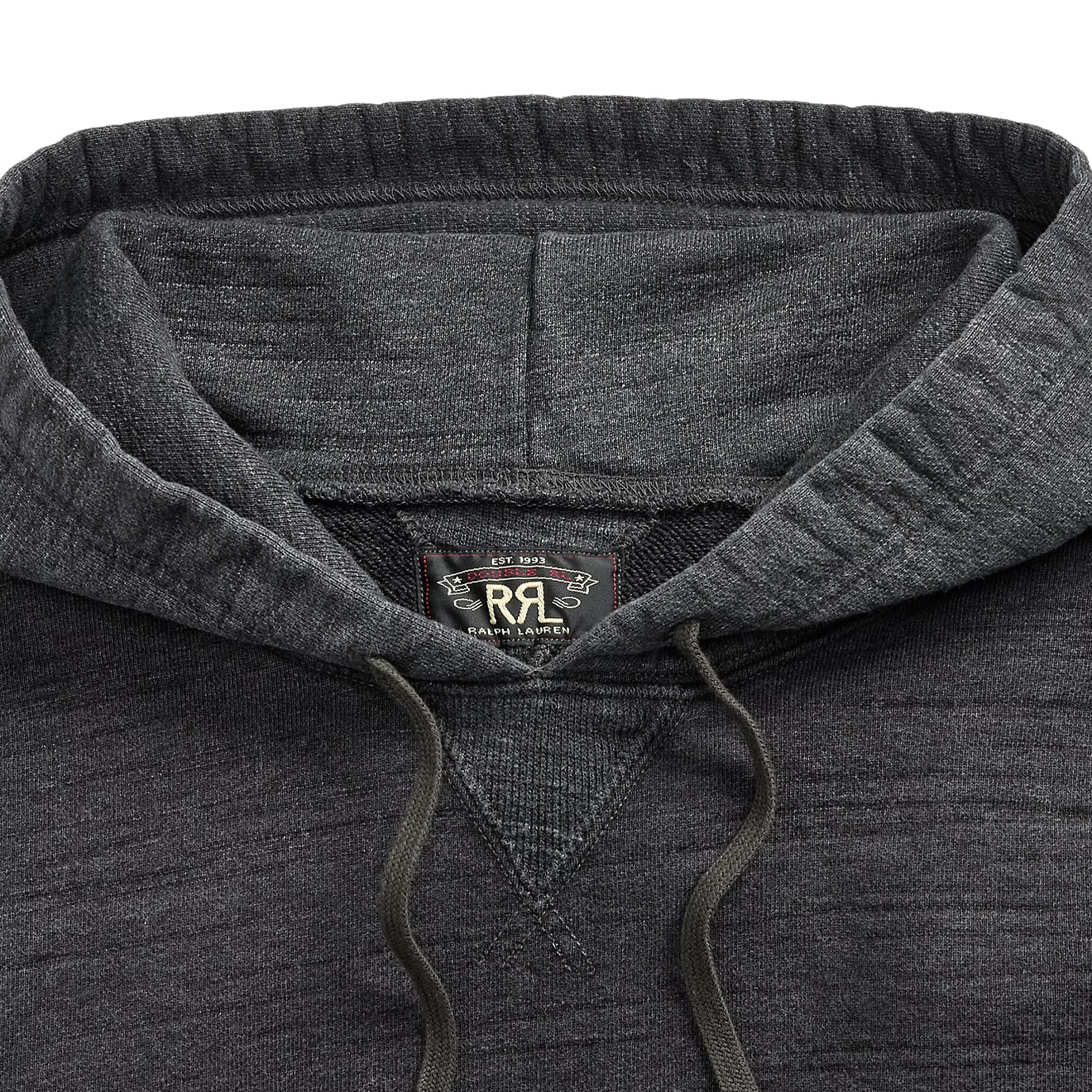 RRL By Ralph Lauren French Terry Hoodie Charcoal Heather / Multi