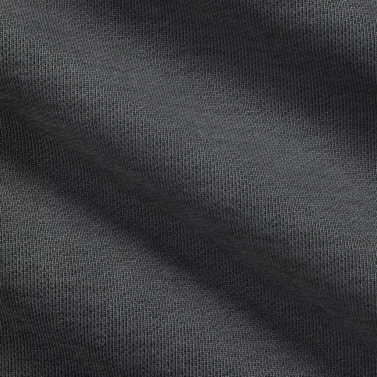 RRL By Ralph Lauren French Terry Quarter Zip Faded Black