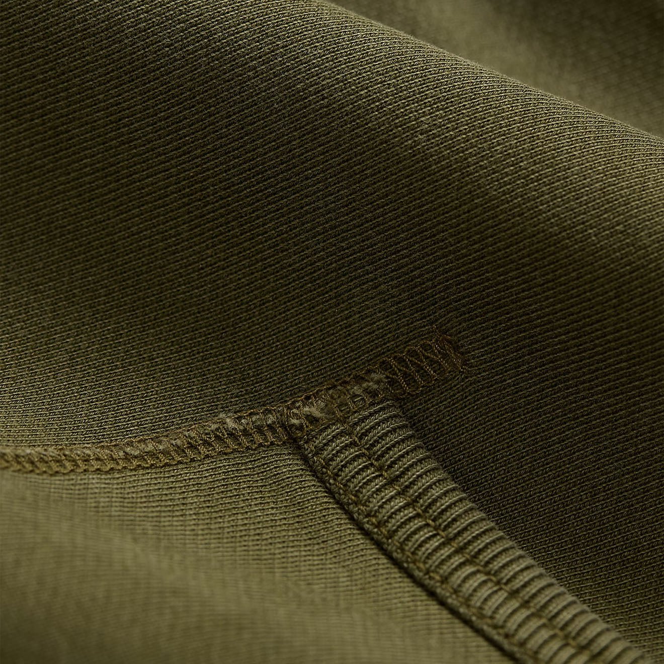 RRL By Ralph Lauren Garment-Dyed Fleece Hoodie Olive - The Sporting Lodge