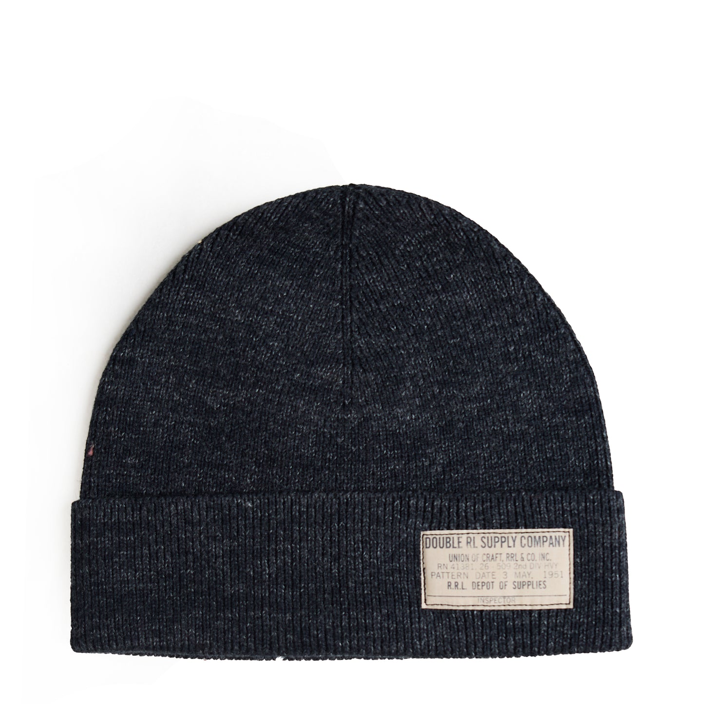 RRL By Ralph Lauren Indigo-Dyed Cotton Watch Cap Black Indigo