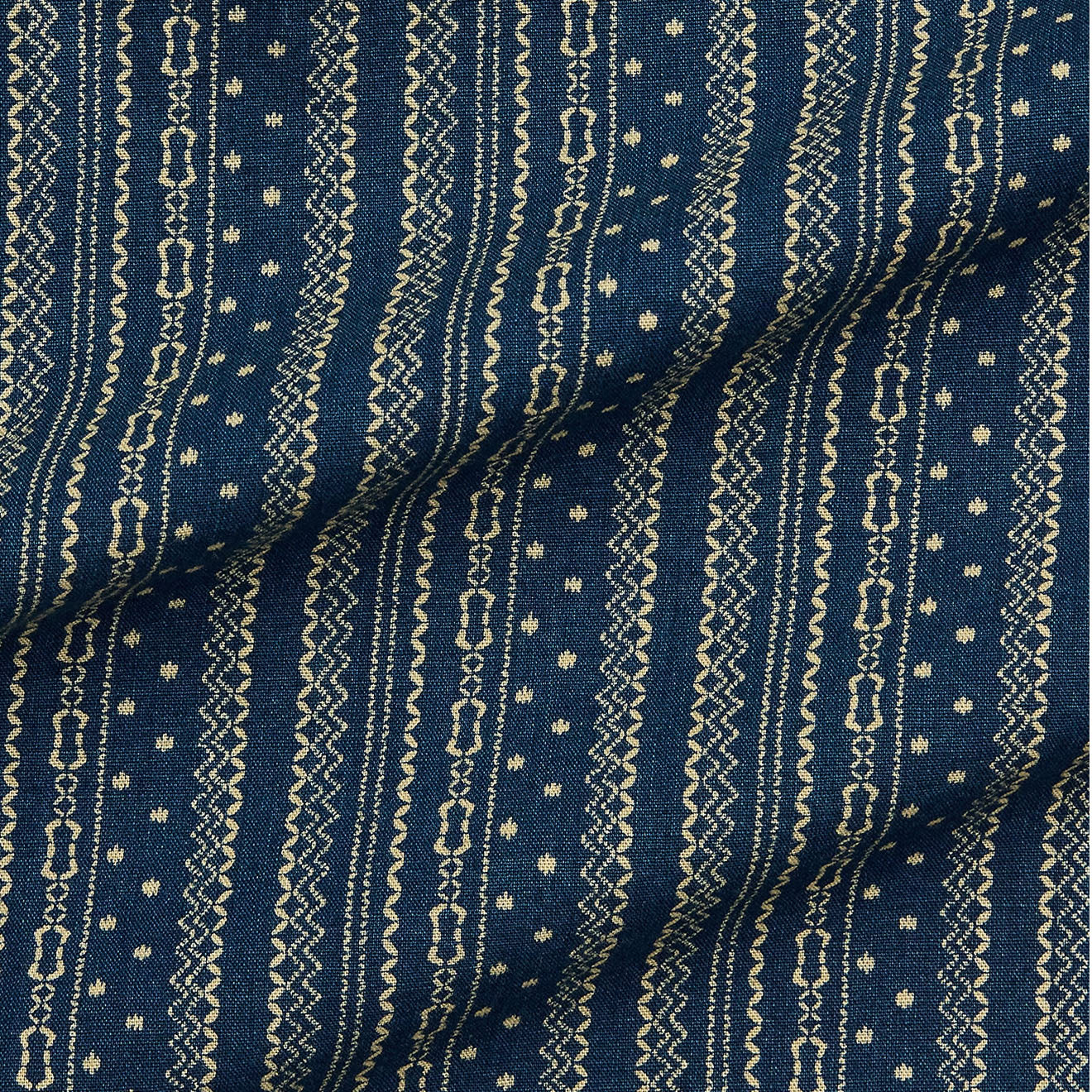RRL By Ralph Lauren Indigo Print Workshirt Indigo - The Sporting Lodge