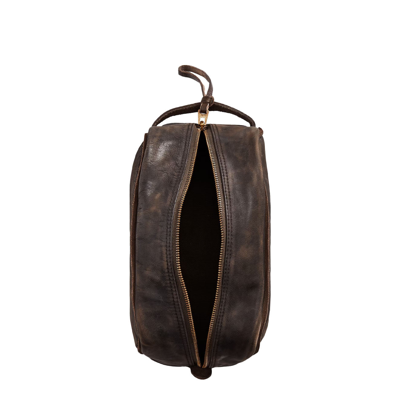 RRL By Ralph Lauren Leather Travel Case Dark Brown - The Sporting Lodge