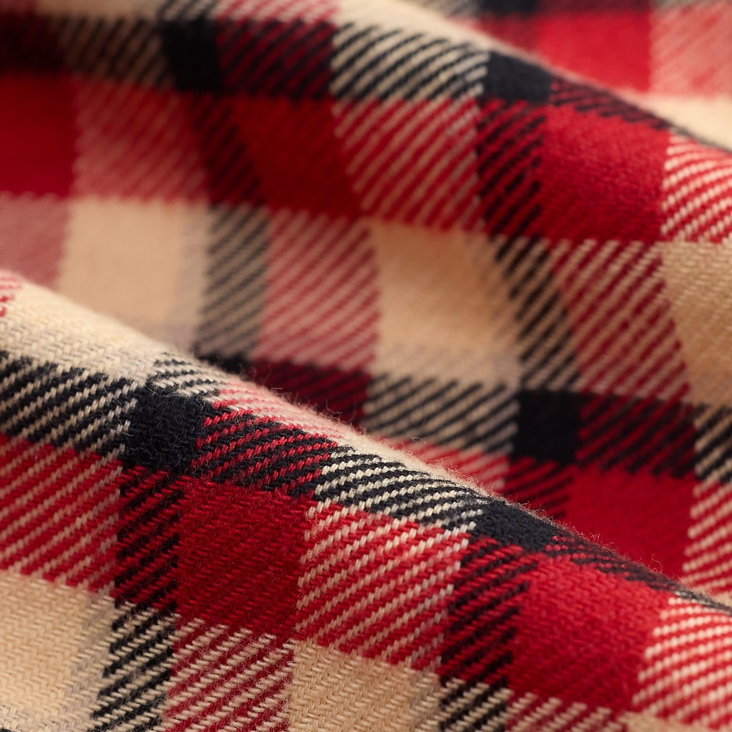 RRL By Ralph Lauren Plaid Twill Workshirt Red / Cream