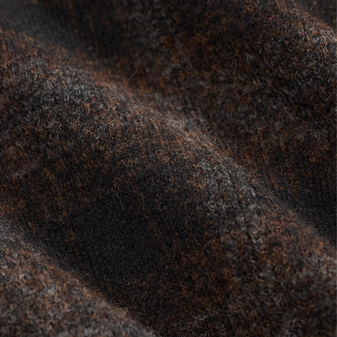 RRL By Ralph Lauren Plaid Wool-Cotton Waistcoat Brown / Multi