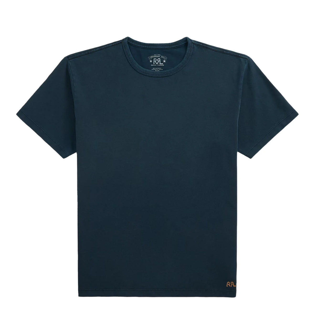 RRL By Ralph Lauren Relaxed Fit Heavyweight Jersey T-Shirt Dark Navy