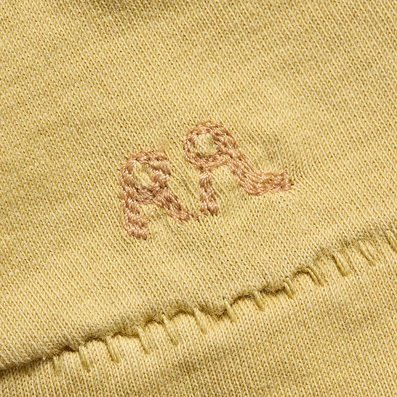 RRL By Ralph Lauren S/S Pocket Tee Short Sleeve T-Shirt Wicket Yellow