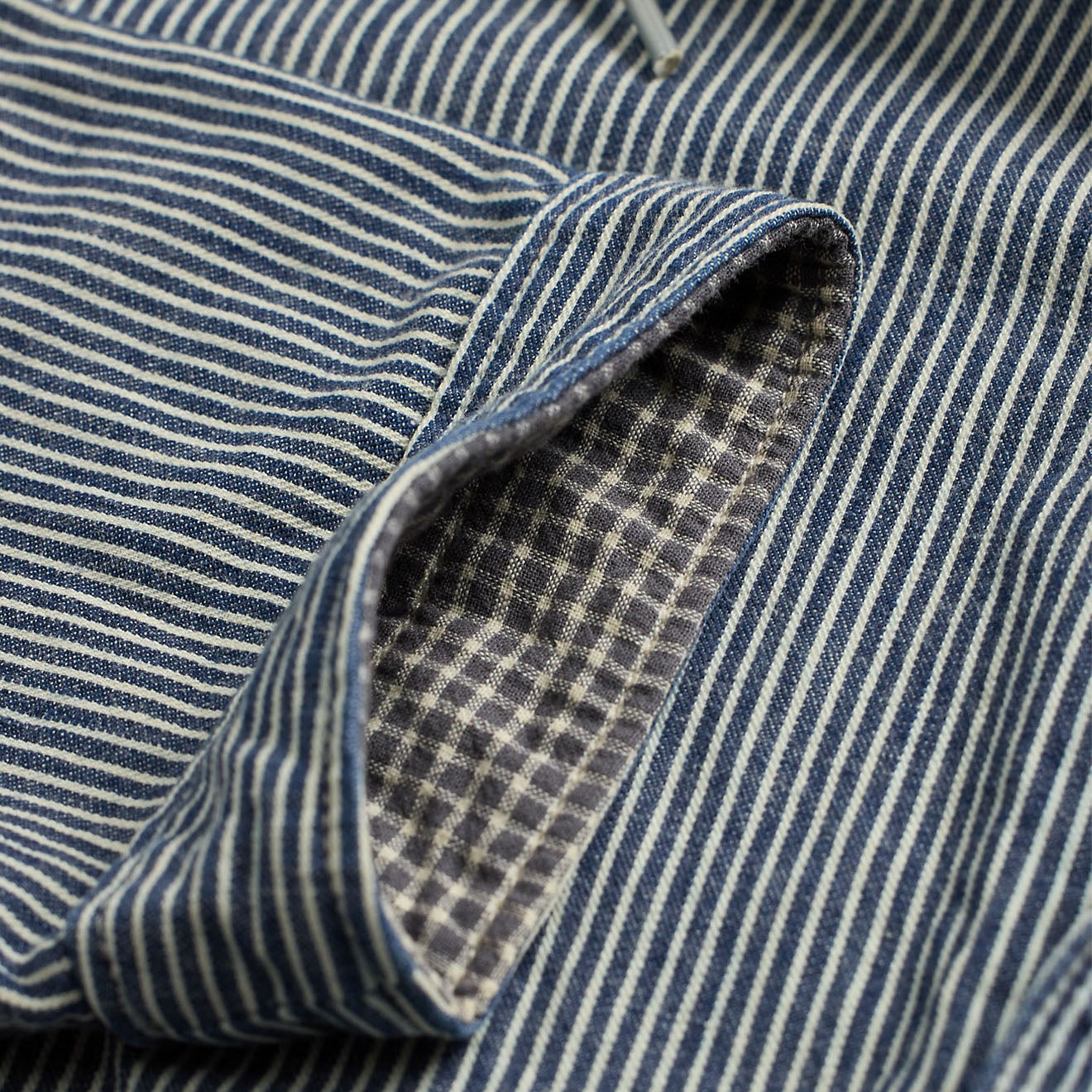 RRL By Ralph Lauren Schooner Unlined Shirt Jacket Navy Multi - The Sporting Lodge