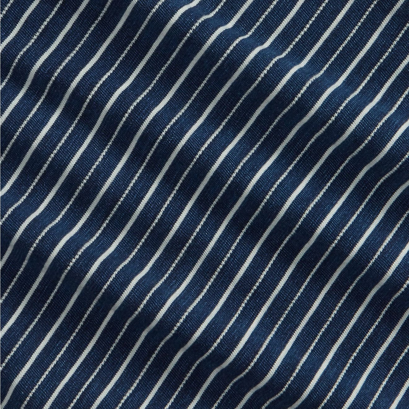 RRL By Ralph Lauren Striped Jacquard T-Shirt Indigo Multi - The Sporting Lodge