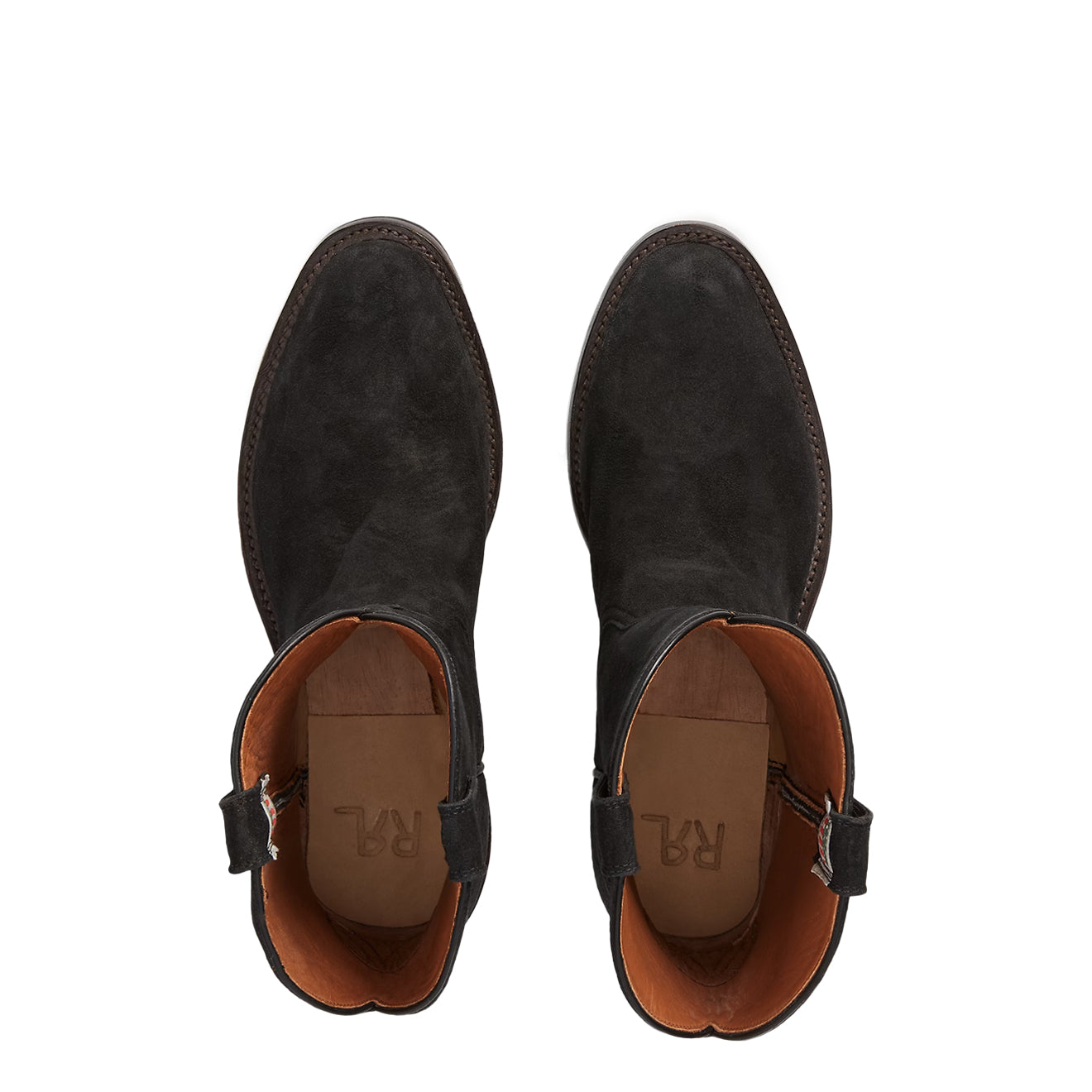 RRL By Ralph Lauren Walker Boot Boots Tall Boot Black - The Sporting Lodge