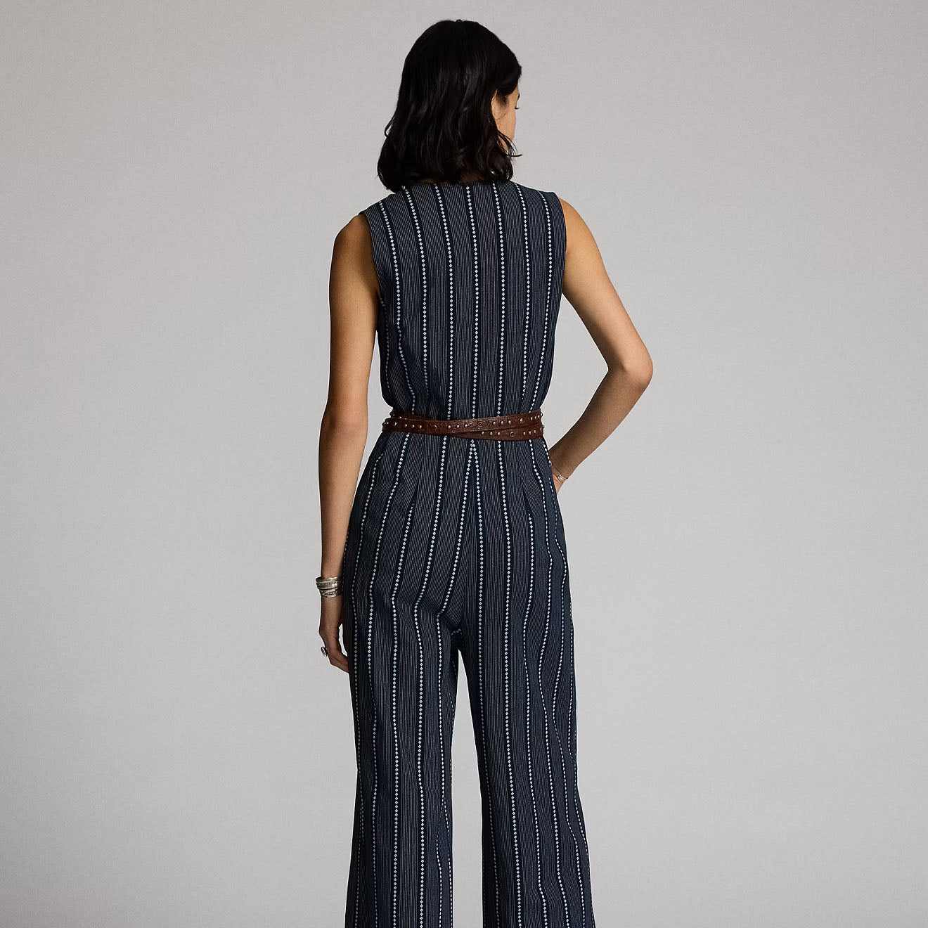 RRL By Ralph Lauren Womens Duncan Jumpsuit Dark Indigo - The Sporting Lodge