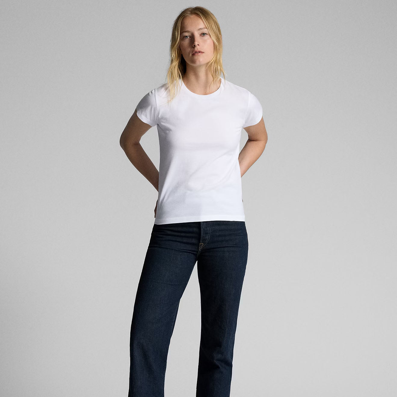 RRL By Ralph Lauren Womens High Boy Fit Jean Rinse - The Sporting Lodge
