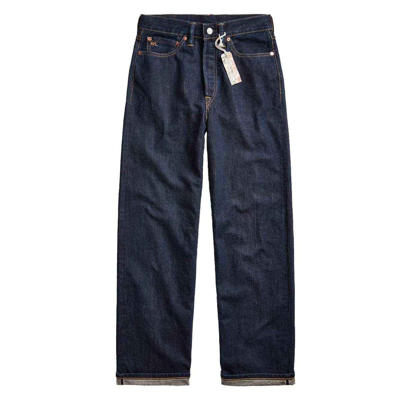 RRL By Ralph Lauren Womens High Boy Fit Jean Rinse - The Sporting Lodge
