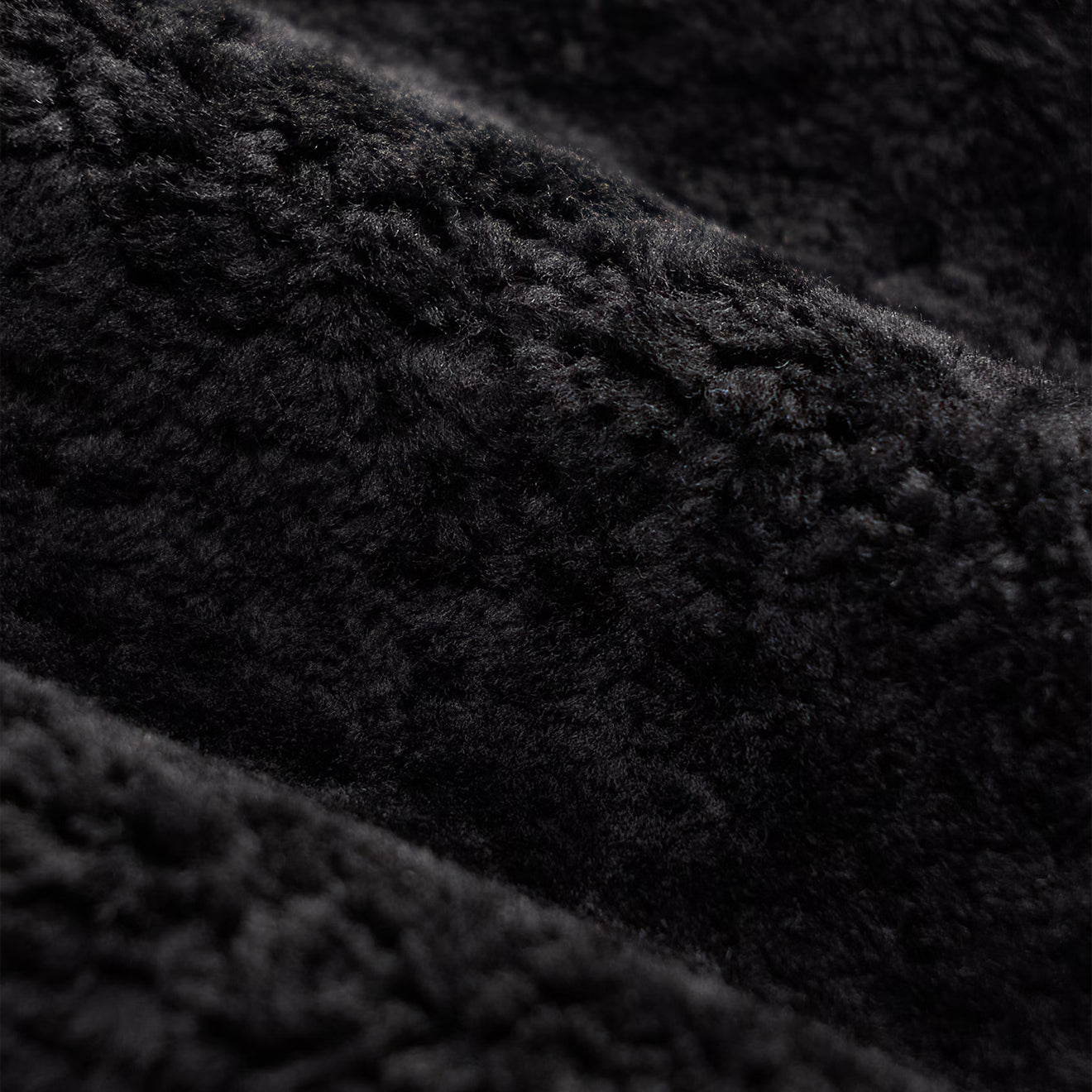 RRL By Ralph Lauren Womens Shearling-Panelled Boucle Jacket Charcoal / Black