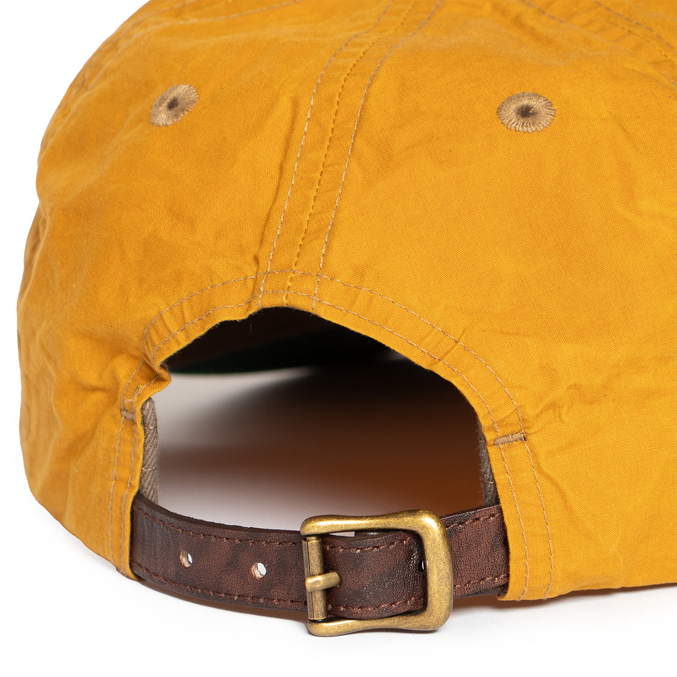 RRL by Ralph Lauren Corduroy-Bill Oilcloth Ball Cap Antique Gold - The Sporting Lodge
