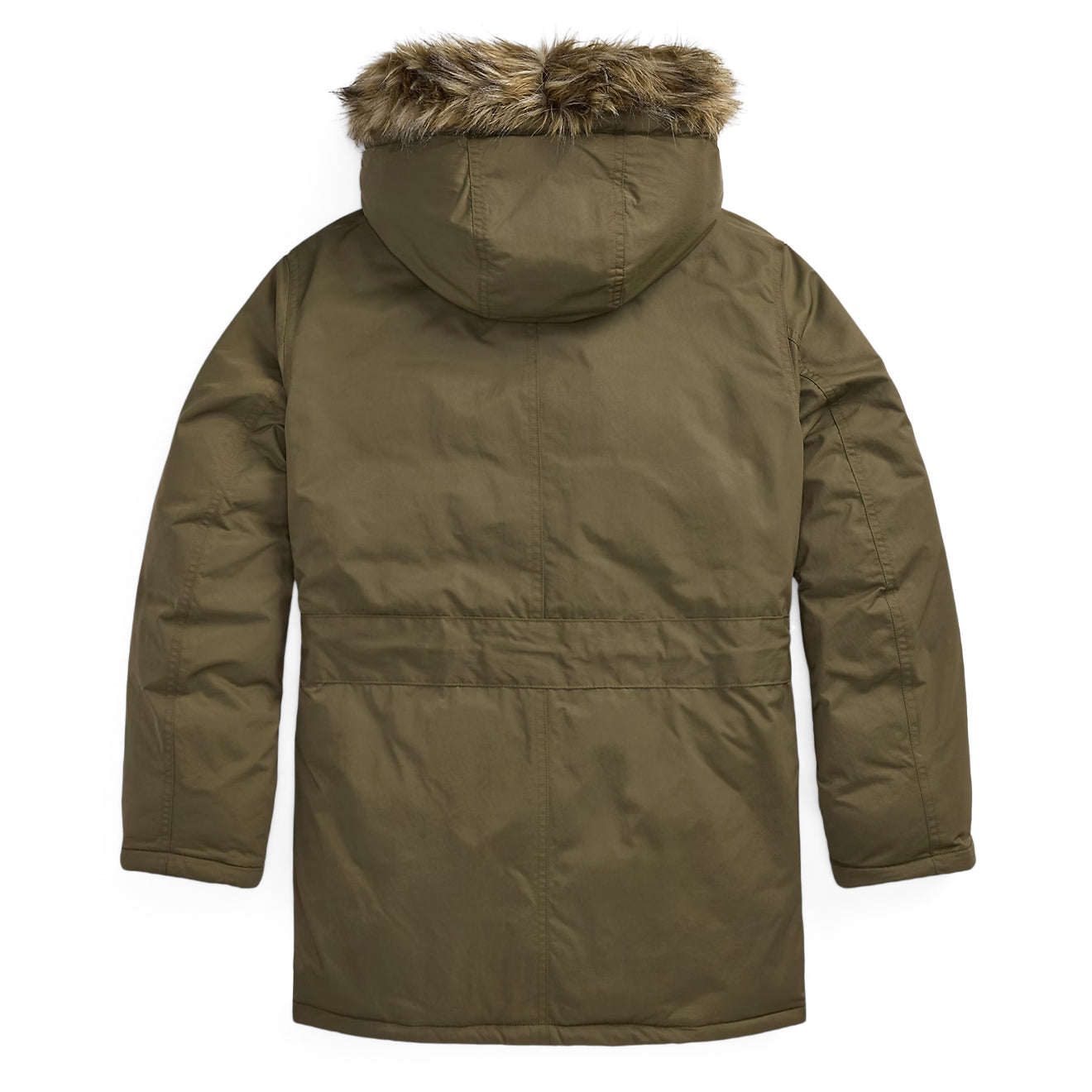 RRL by Ralph Lauren Faux-Fur-Trim Parka Vintage Olive