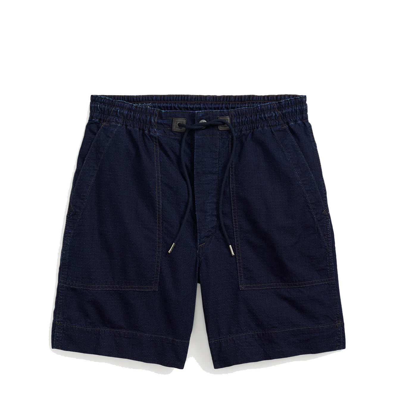 RRL by Ralph Lauren Indigo French Terry Short Indigo - The Sporting Lodge