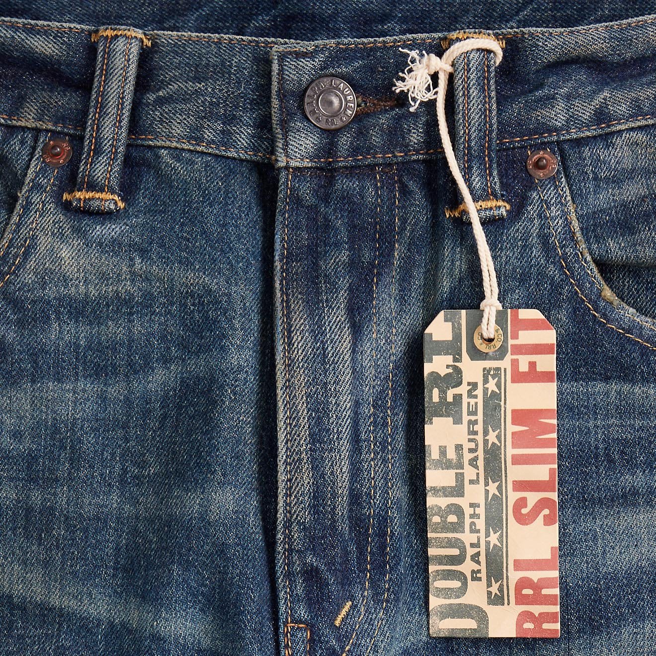 RRL by Ralph Lauren Slim Fit Belgrade Jean Belgrade Wash - The Sporting Lodge