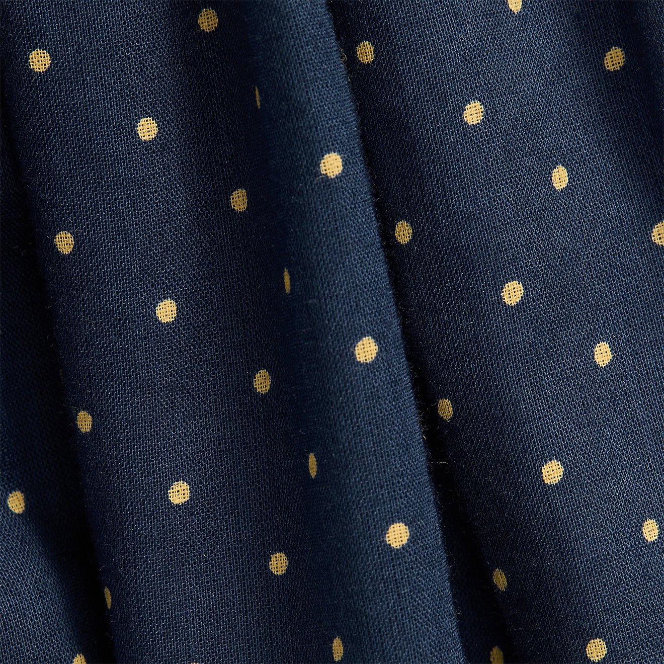 RRL by Ralph Lauren Womens Polka-Dot-Print Cotton Voile Dress Dark Indigo - The Sporting Lodge
