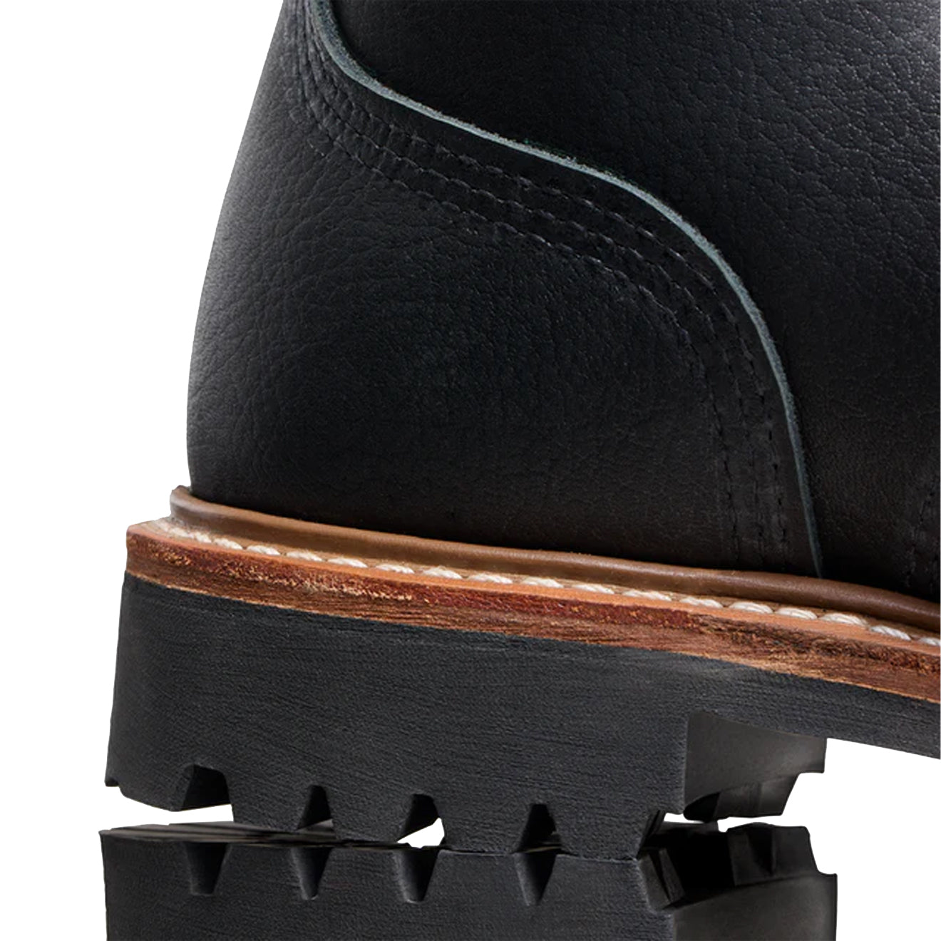 Red Wing 8-Inch Logger Boots Black Oil Slick