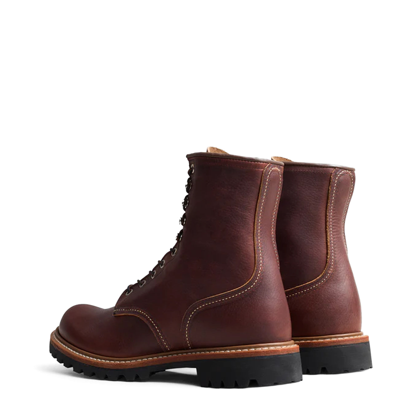 Red Wing 8-Inch Logger Boots Briar Oil Slick