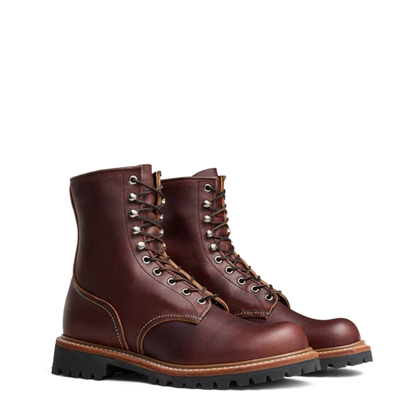 Red Wing 8-Inch Logger Boots Briar Oil Slick