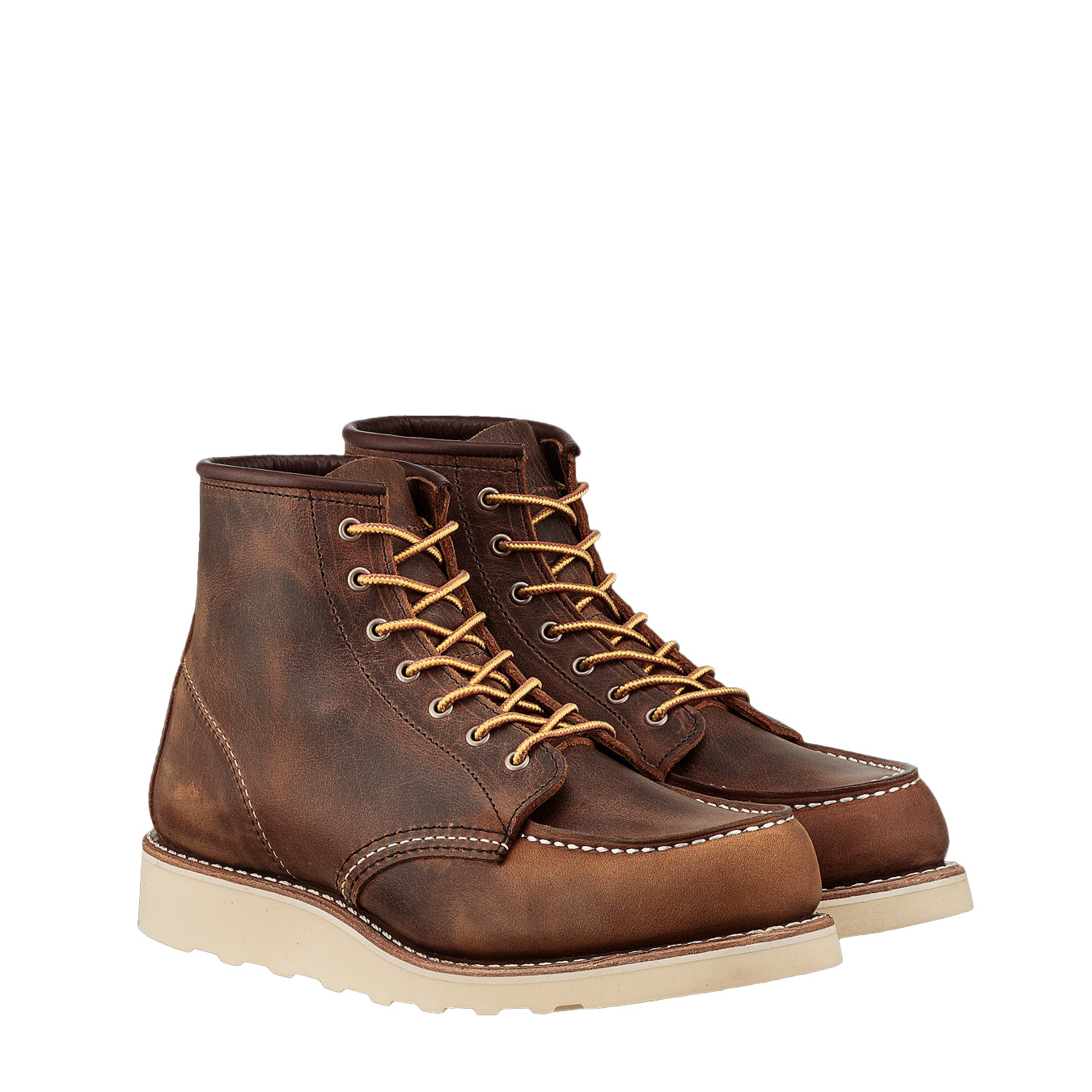 Red Wing Womens 6-inch Moc Toe Boot Copper Rough and Tough - The Sporting Lodge