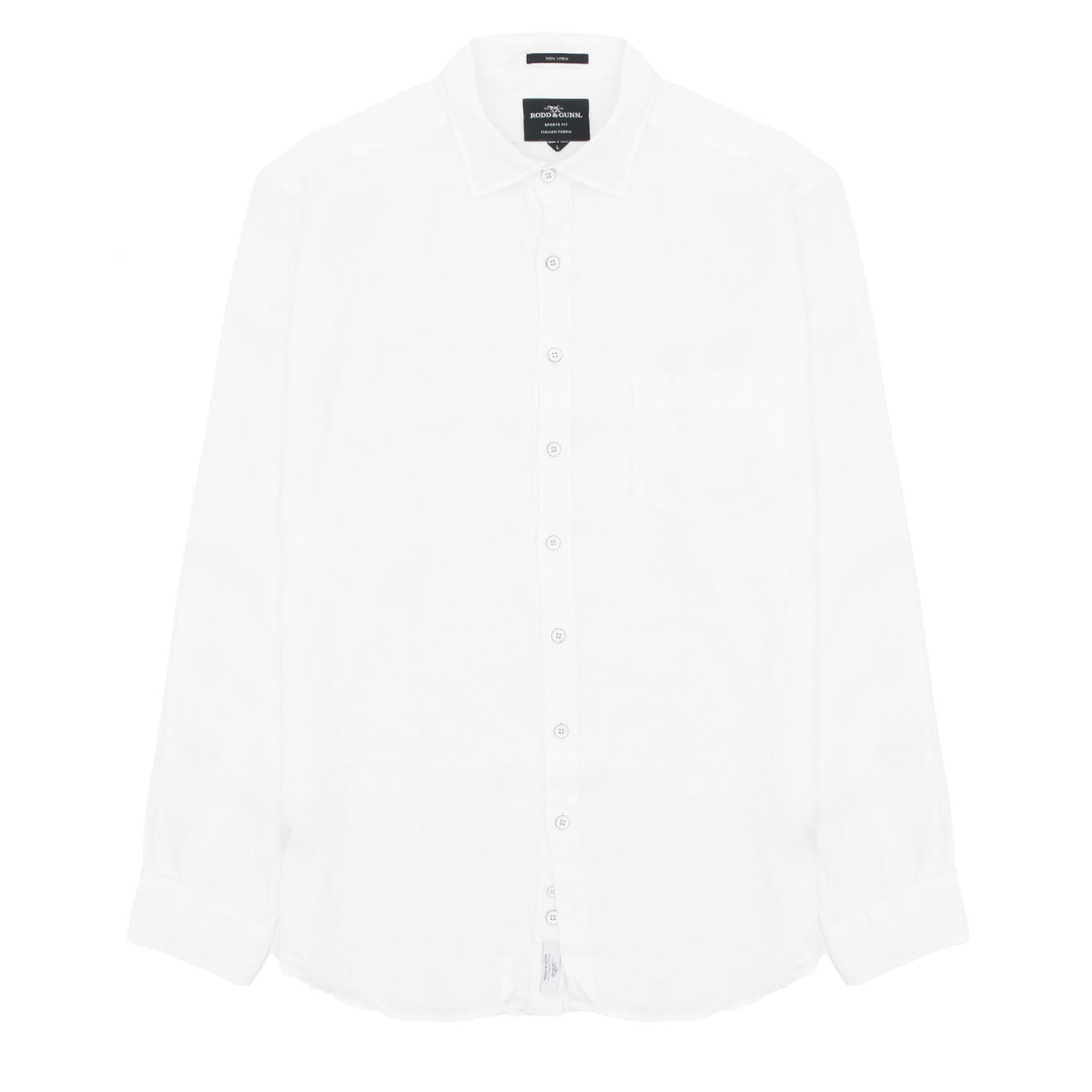 Rodd & Gunn Gunn Coromandel Slim Fit Shirt Snow - The Sporting Lodge