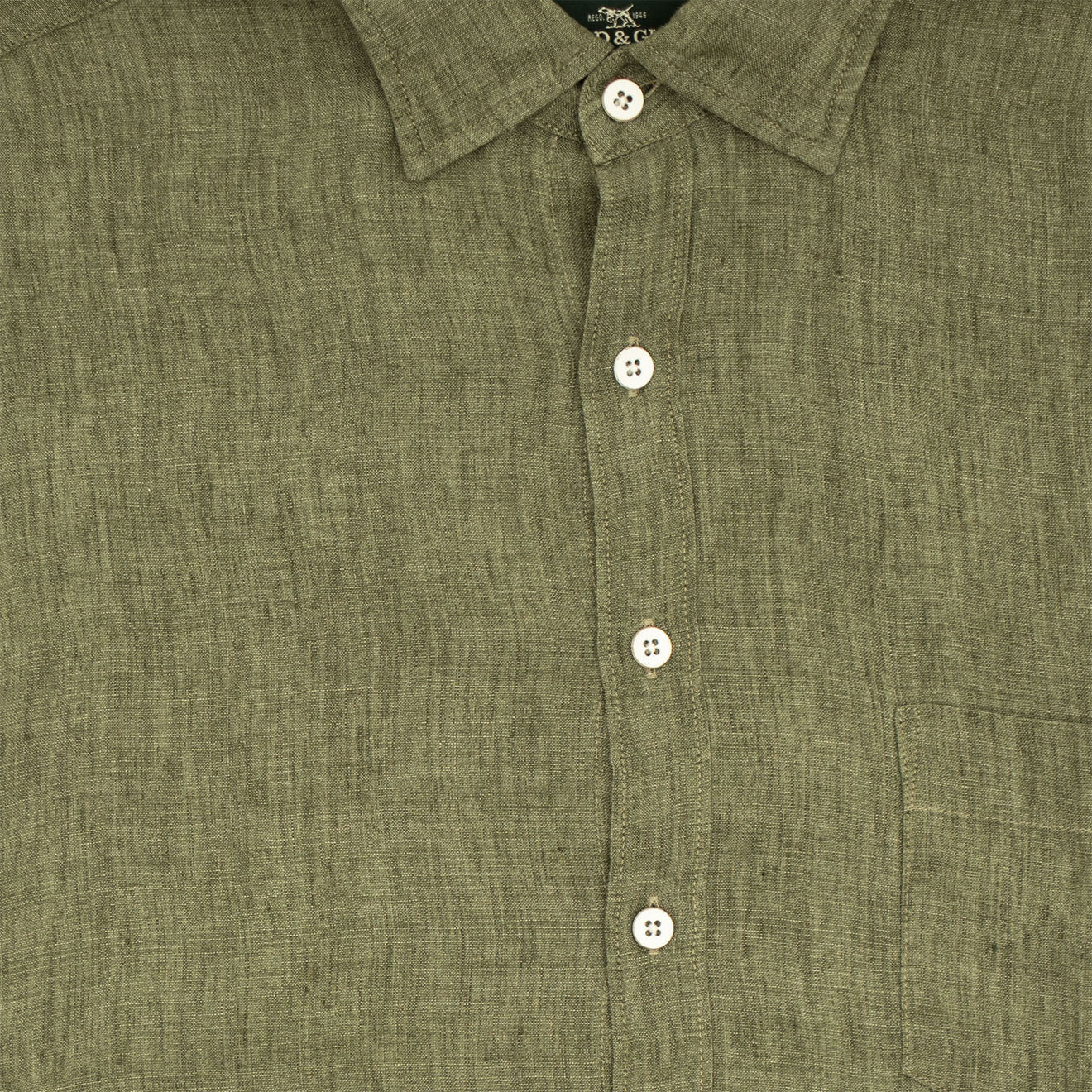 Rodd & Gunn Palm Beach S/S Slim Fit Shirt Kelp - The Sporting Lodge