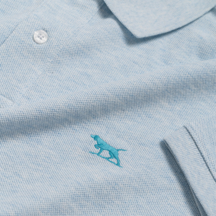 Rodd & Gunn The Gunn Polo Shirt Mist - The Sporting Lodge