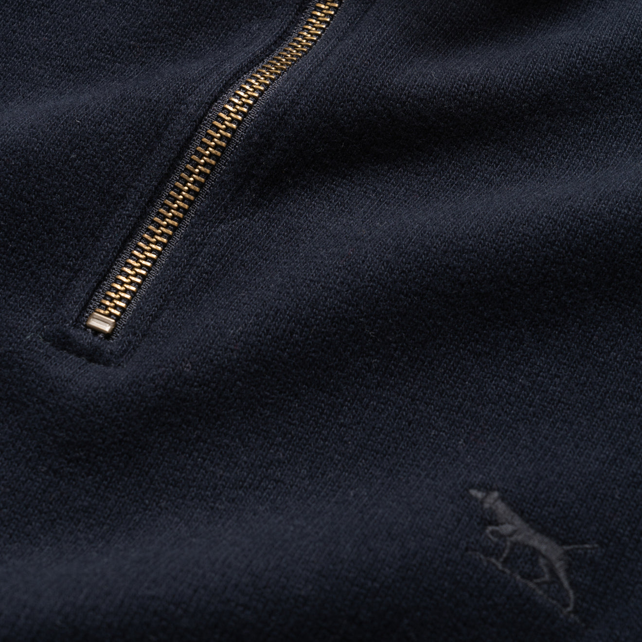 Rodd and Gunn Alton Ave Zip Neck Sweat Eclipse - The Sporting Lodge