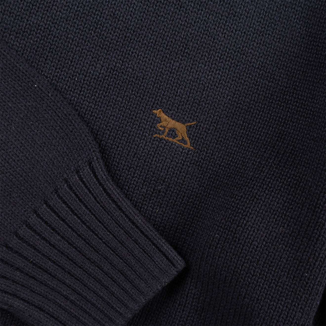 Rodd and Gunn Gunn Knit Crew Knit Sapphire - The Sporting Lodge