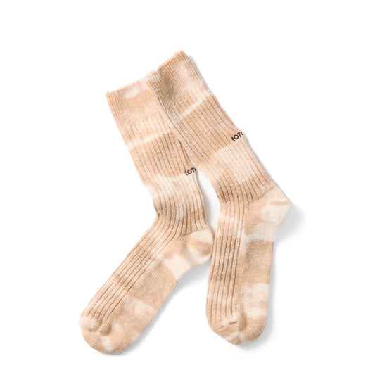 Rototo Womens Dye Sock Clay Beige - The Sporting Lodge