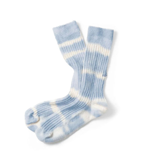 Rototo Womens Dye Sock Water Blue - The Sporting Lodge