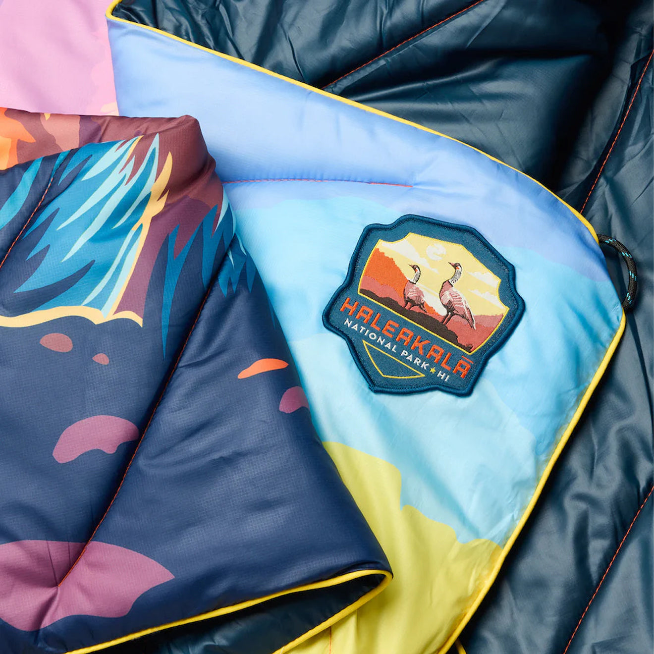 Rumpl Original Printed Puffy Blanket Big Bend National Park